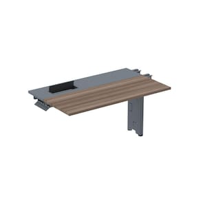 Complemento de Plataforma Corporativa 120x792 Cplpsc120 Walnut/Grafito