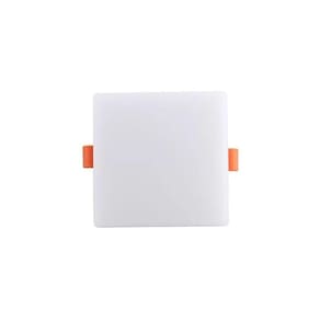 Painel Led Taschibra Frameless Quadrado Sobrepor/embutir 32w Bivolt 3000k Luz Amarela