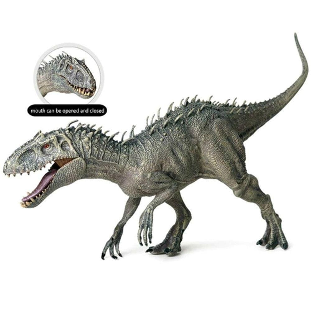 Dinossauro indominus rex branco | Pontofrio