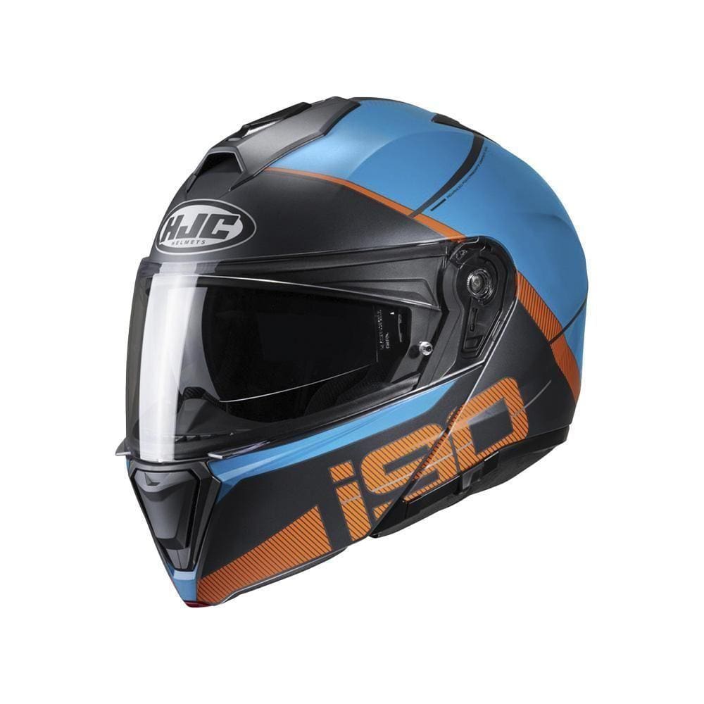 Capacete Hjc I90 May Azul E Laranja 59 [f016]