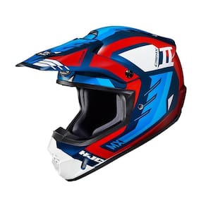 Capacete Hjc Off Csmxii Phyton Azul Vermelho E Branco 58 [f016]