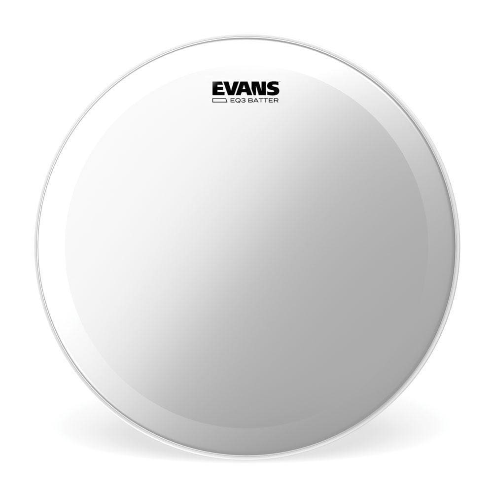 Pele Batedeira Para Bumbo 22\` Evans Eq3 Transparente Bd22gb3 [f035]