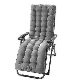 Substituição da almofada de assento reclinável, cinza, 155 cm, algodão