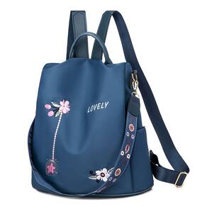 Mochila Feminina Impermeável Leve Bolsa de Ombro Escolar