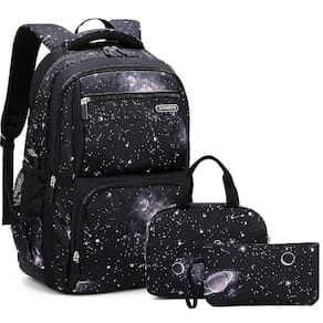 Conjunto mochilas escolares para meninos de 4 a 11 anos, 3 peças