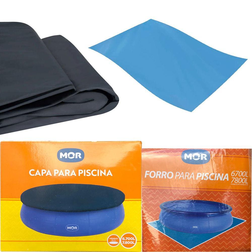 Capa e Forro Piscina Inflavel Estrutural 6700 a 7800 Litros Mor