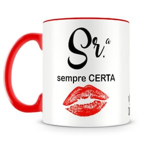 Caneca Personalizada Sra. Quase Sempre Certo