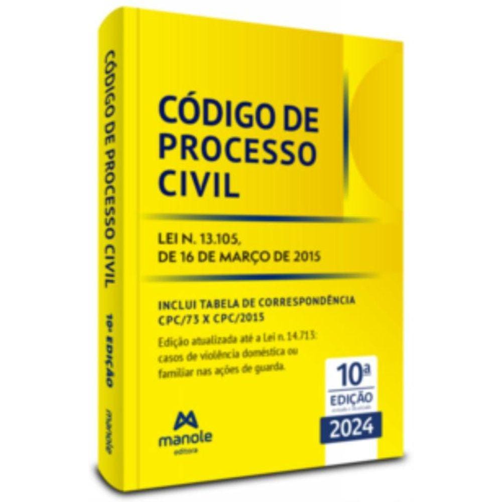 Codigo De Processo Civil - 10Ed/24