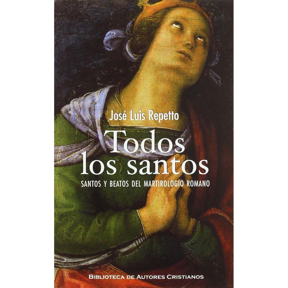 Livro Biblioteca Autores Cristianos Todos los santos (MAIOR)