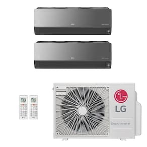 Ar-Condicionado Multi Split Inverter LG 18.000 (1x Evap HW Artcool 7.000 + 1x Evap HW Artcool 9.000) Quente/Frio 220V