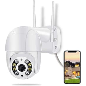 Câmera Ip Icsee Prova D`Água Infravermelho Externa, Wifi Hd
