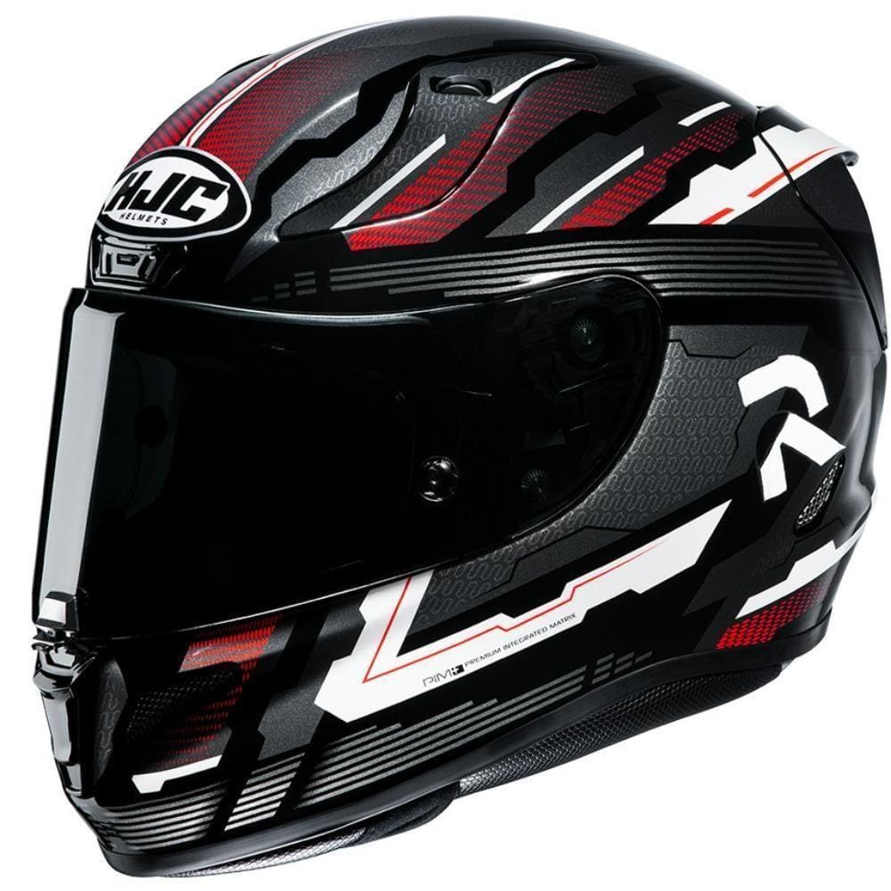 Capacete Hjc Rpha 11 Stobon Preto Vermelho E Branco 56 [f016]