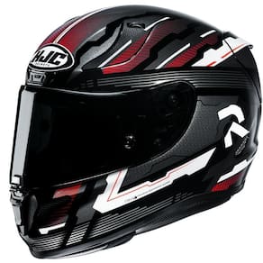 Capacete Hjc Rpha 11 Stobon Preto Vermelho E Branco 56 [f016]