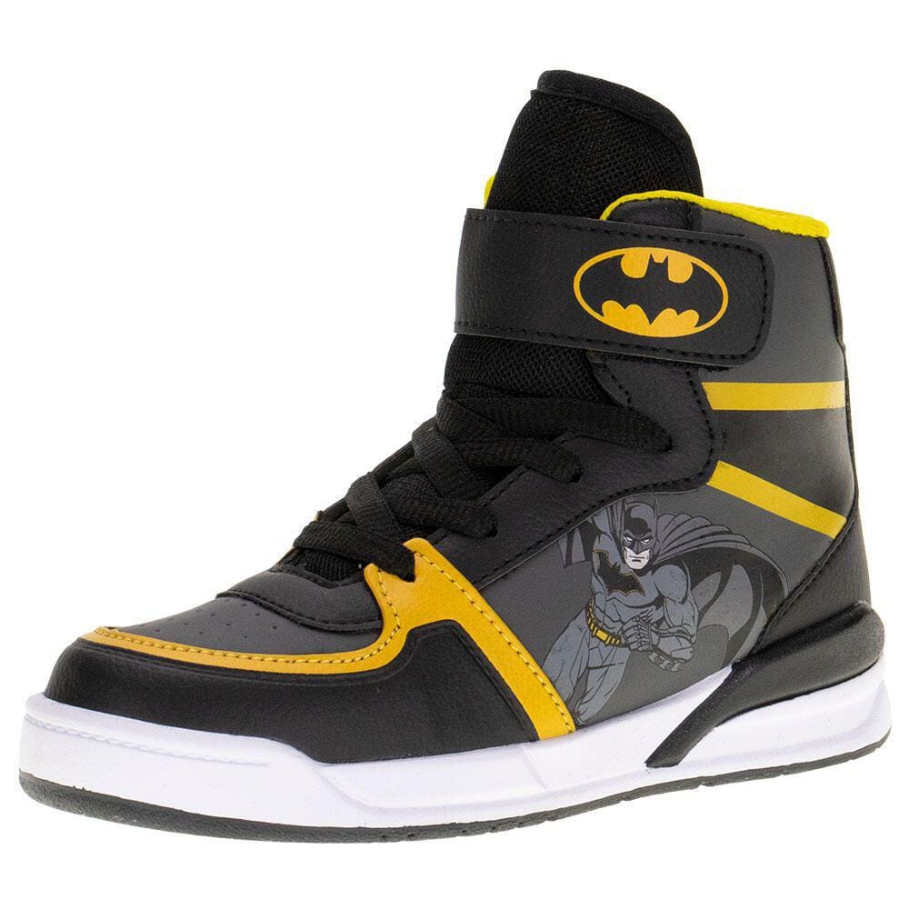 Tênis Infantil Cano Alto Batman Via Vip - W4008bt