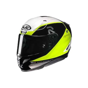 Capacete Hjc Rpha 11 Texen Preto Verde E Branco 56 [f016]