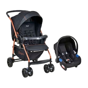 Carrinho bebe conforto kit carrinho com bebe conforto Preto Burigotto
