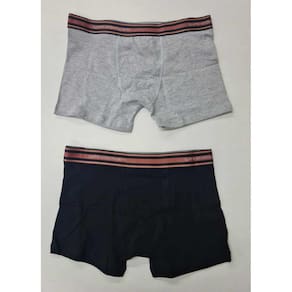 Kit 2 Cuecas boxer Infantil Algodão com Elastano Lupo 141-088.