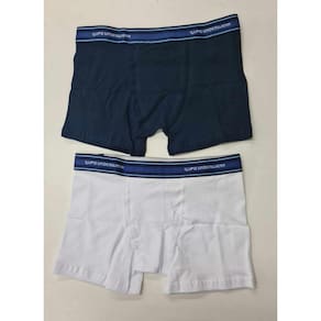 Kit 2 Cuecas boxer Infantil Algodão com Elastano Lupo 141-088.