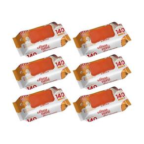 Toalha Umedecida Meu Nene Plus 140Un - Kit Com 6Un