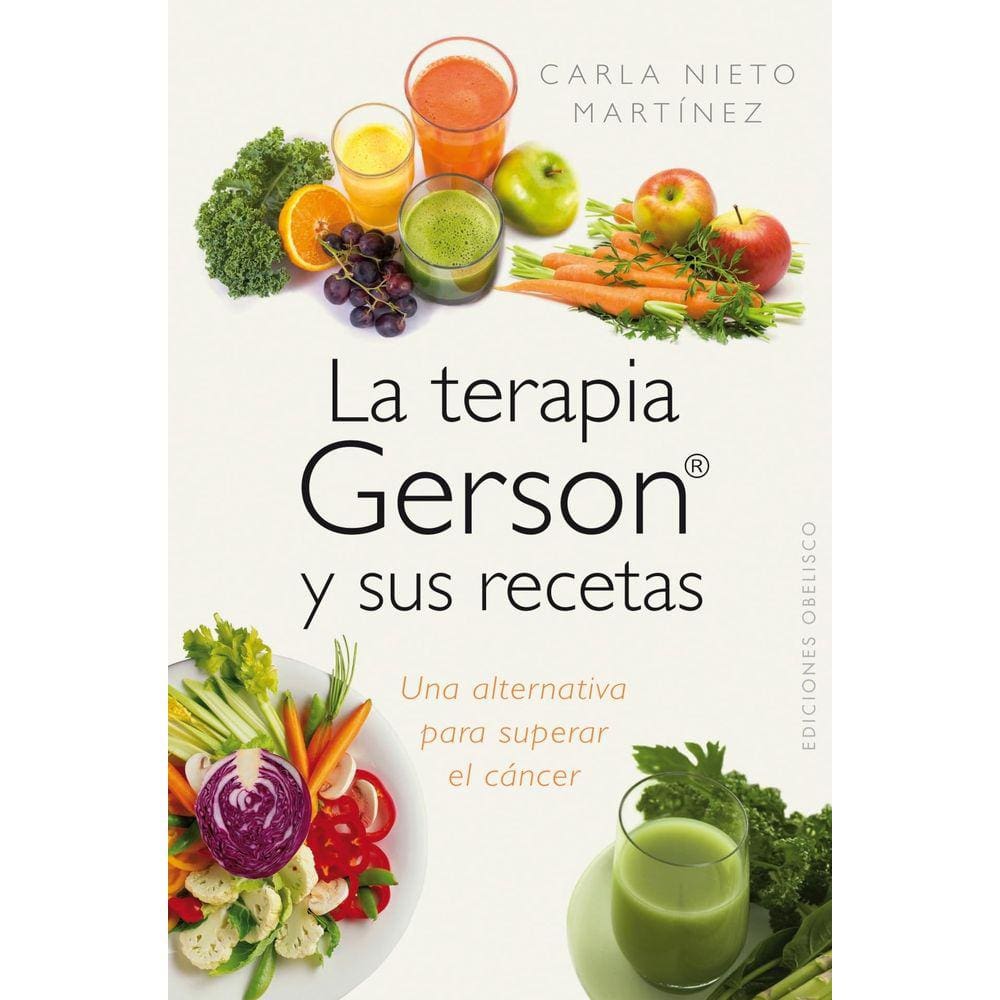 Livro La terapia Gerson y sus recetas (edição em espanhol)