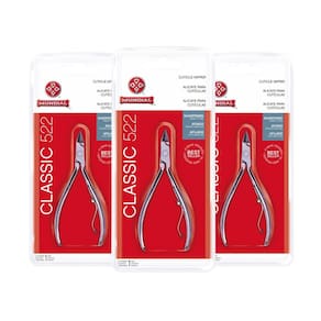Kit 3 Alicate de Cutícula Classic 522 Mundial Profissional