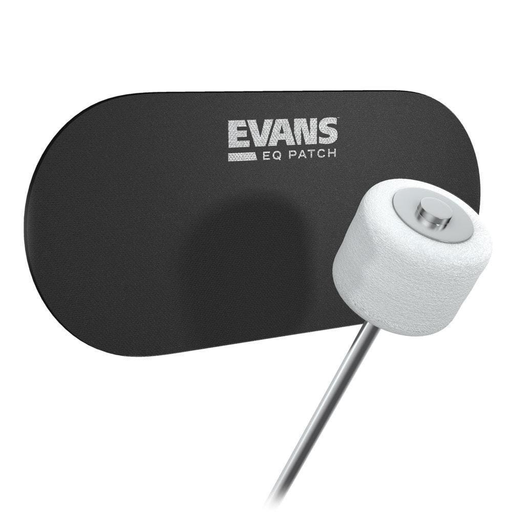 Pad Protetor Pele Bumbo Pedal Duplo (2 Peças) Evans Eqpb2 [f035]