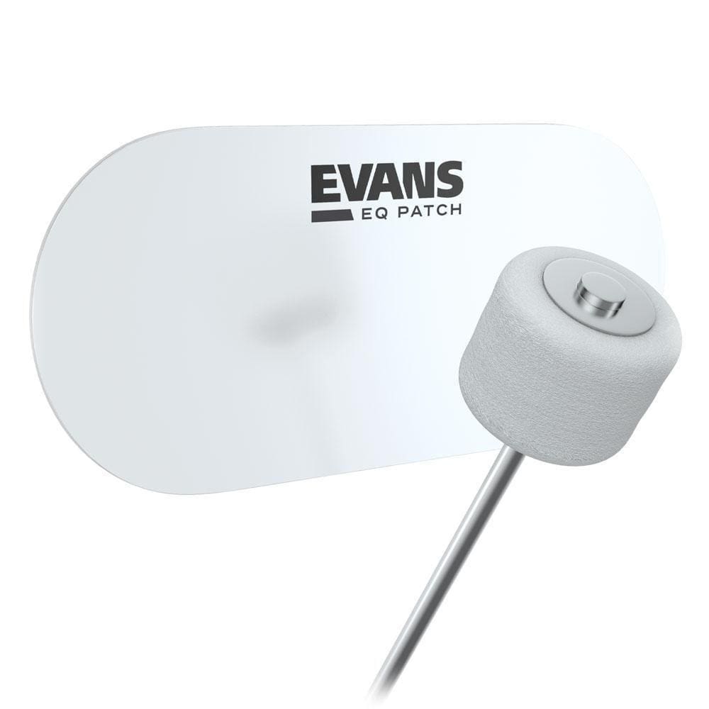 Pad Protetor Pele Bumbo Pedal Duplo (2 Peças) Evans Eqpc2 [f035]
