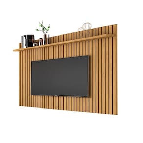 Painel Para TV Até 75 Polegadas Ripado Verdadeiro Classic 1.8x1.35 Cumaru - Giga Móveis