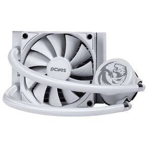 Water Cooler Pcyes Sangue Frio 2 White, 1 Cooler 120Mm (Intel/Amd) - Mangueiras De Nylon - Tdp 200W - Psf2120h33whsl