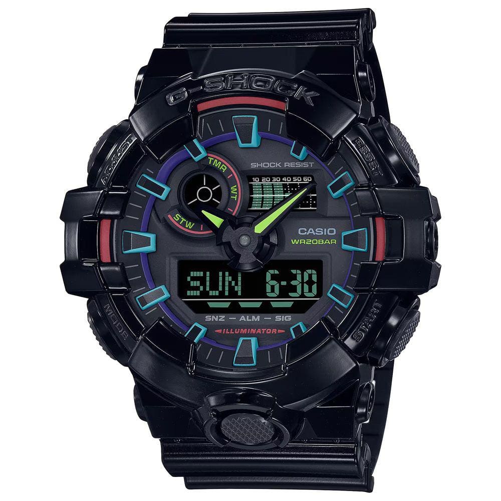 Relógio Casio Masculino Ga-700Rgb-1Adr