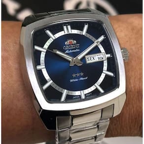 Relógio Masculino Orient Automático Quadrado F49ss031 D1sx
