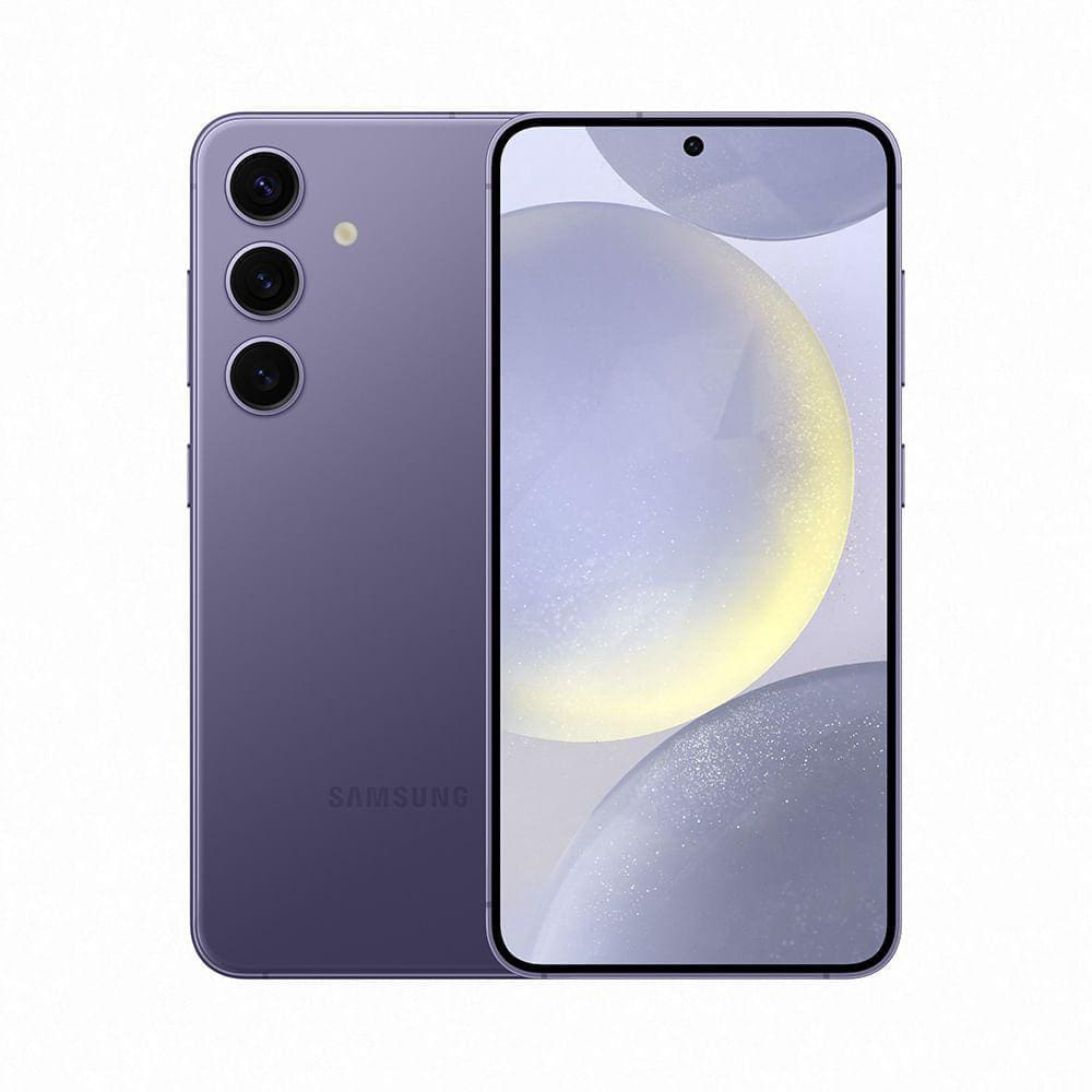 Celular Samsung Galaxy S24, 128GB, 8GB de RAM, Tela de 6.2", Galaxy AI - Violeta