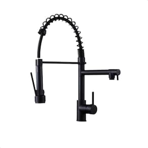 Torneira Cozinha Gourmet Vip MisturadorMonocomando Misturador Preto Fosco Black