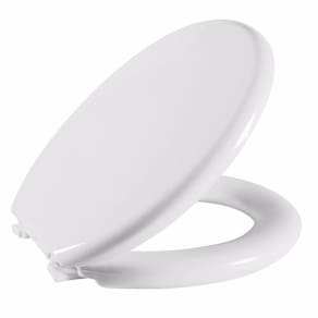 Assento Sanitário Almofadado Reforçado Oval Astra Branco