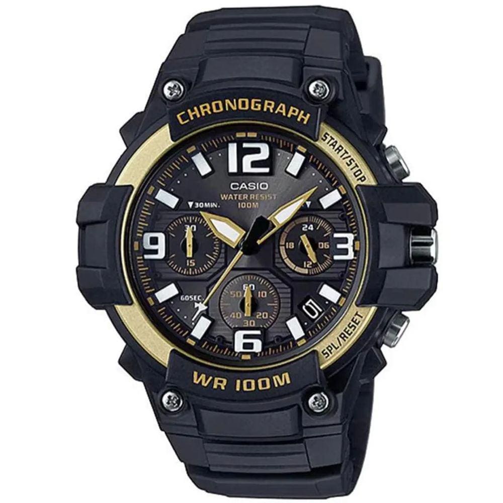 Relógio Casio Masculino Preto Mcw-100H-9A2vdf
