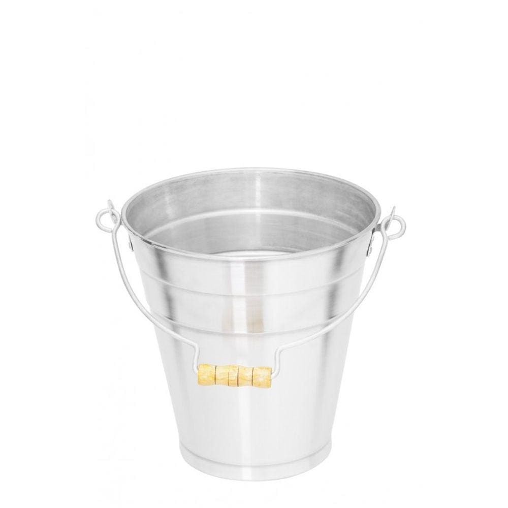 Balde De Aluminio - Capacidade 10,0L