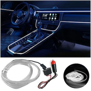 Fita Led Enfeite Interno Carro Painel Interior 5m Luz Automotivo