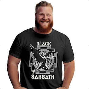 Camiseta Black Sabbath Creature Maze Oficial Rock Unissex