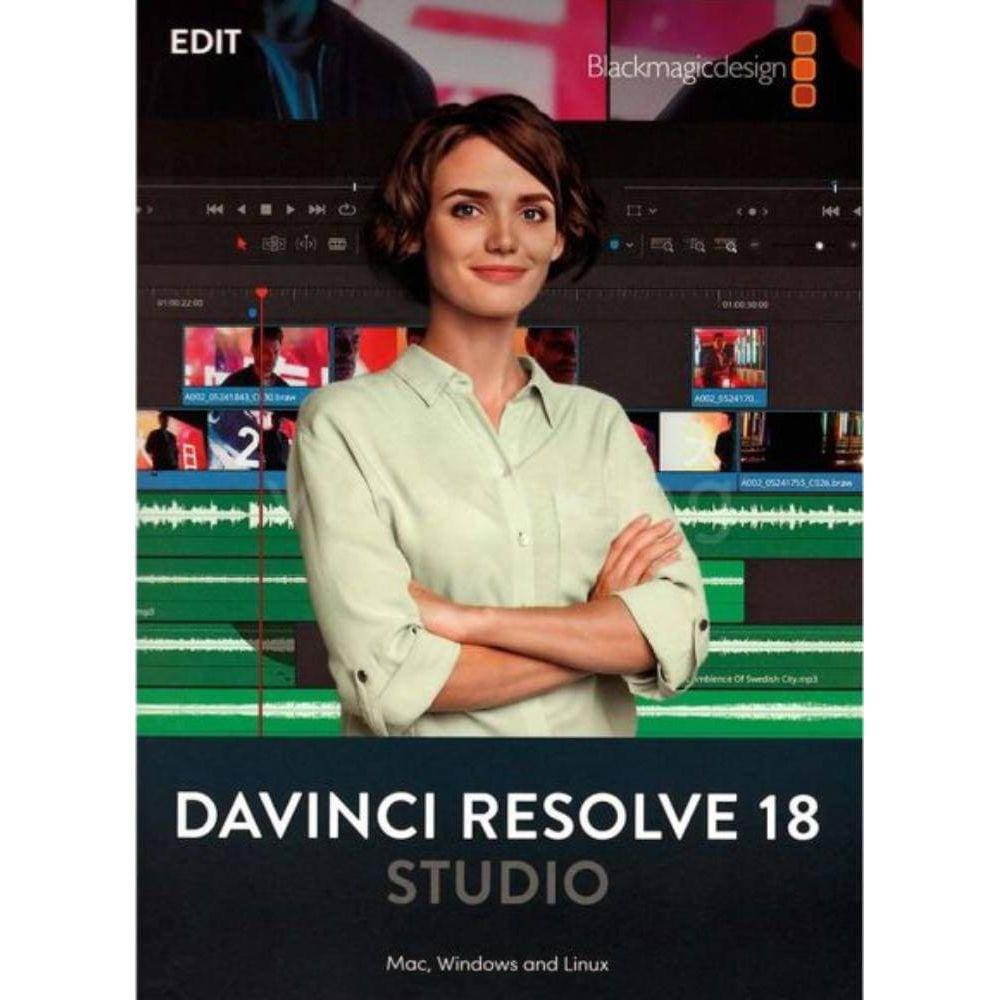 Blackmagic Davinci Resolve 18 Studio - (Dv/Resstud)