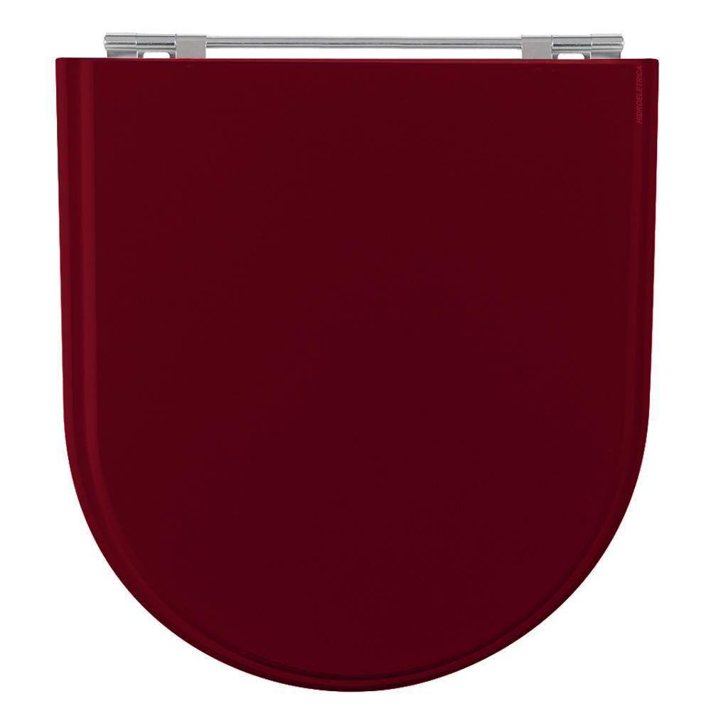 Tampa De Vaso Calypso Mogno Bacia Incepa De Mdf Laq Mogno