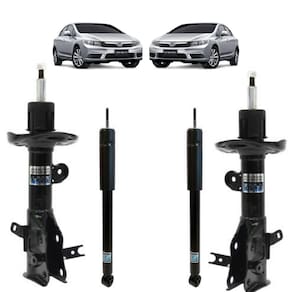 4 Amortecedor Dianteiro/Traseiro Honda Civic 1.8 2016