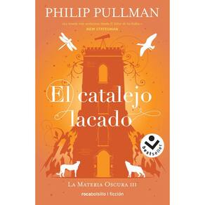 Livro Roca Bolsillo The Amber Spyglass (edição em espanhol)