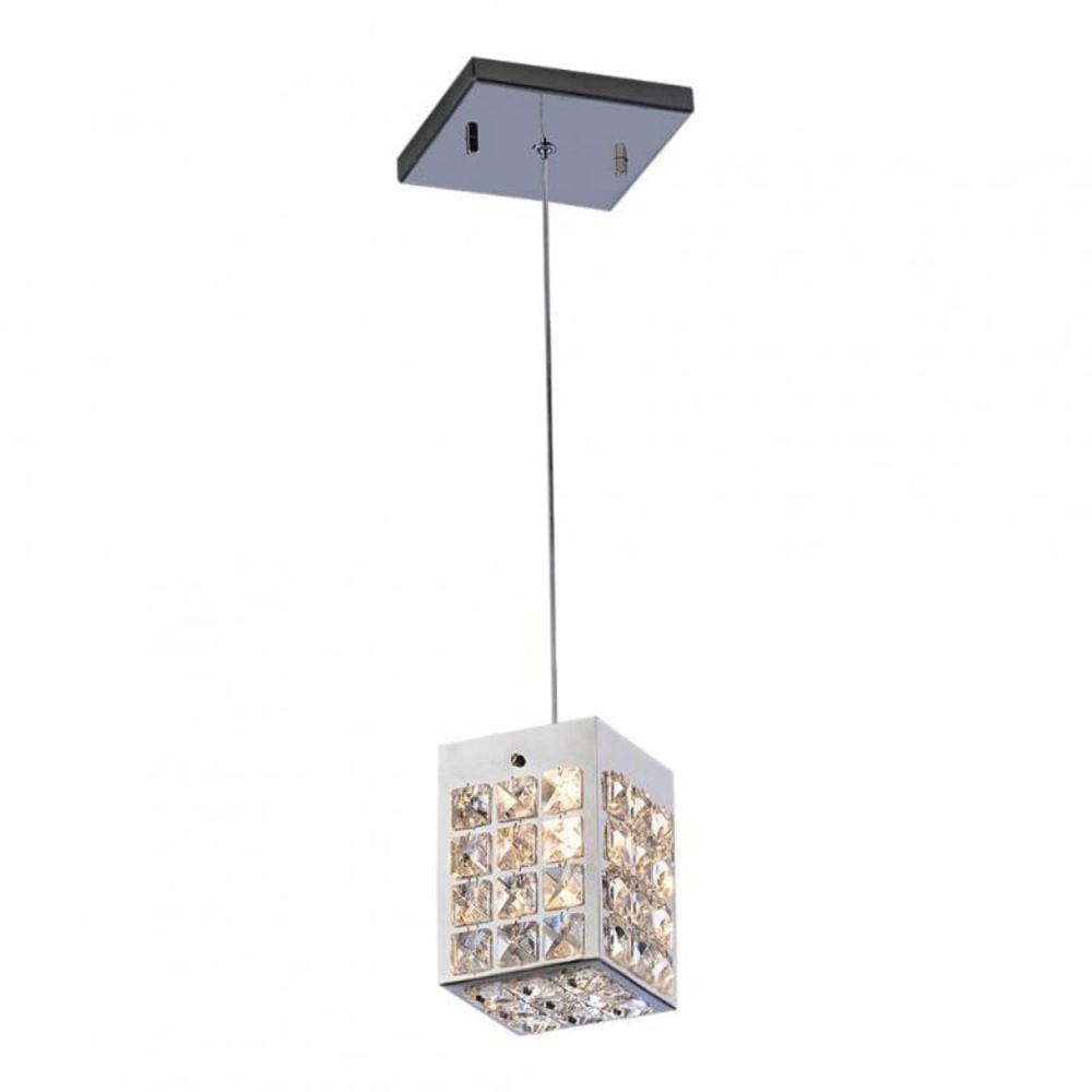 Pendente 1 Luz G9 10x10x15cm Windows Wds1001lg9pd Bronzearte