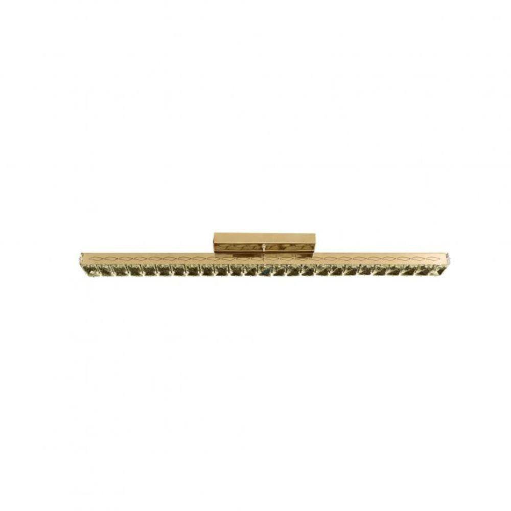 Plafon Strip Linear 25w 81x5cm Tokyo Tkysg8125w4kpf Bronzearte Gold