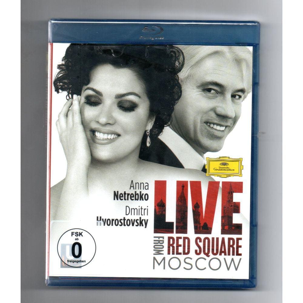 Blu-Ray Netrebko E Hvorostovsky, Live From Red Square Moscow