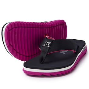 Chinelo Kenner Kivah Line Masculino - Preto e Rosa