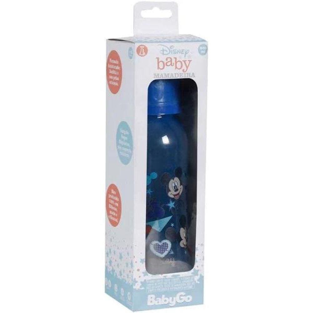 Mamadeira Mickey Na Caixa 240Ml Orto - Baby Go