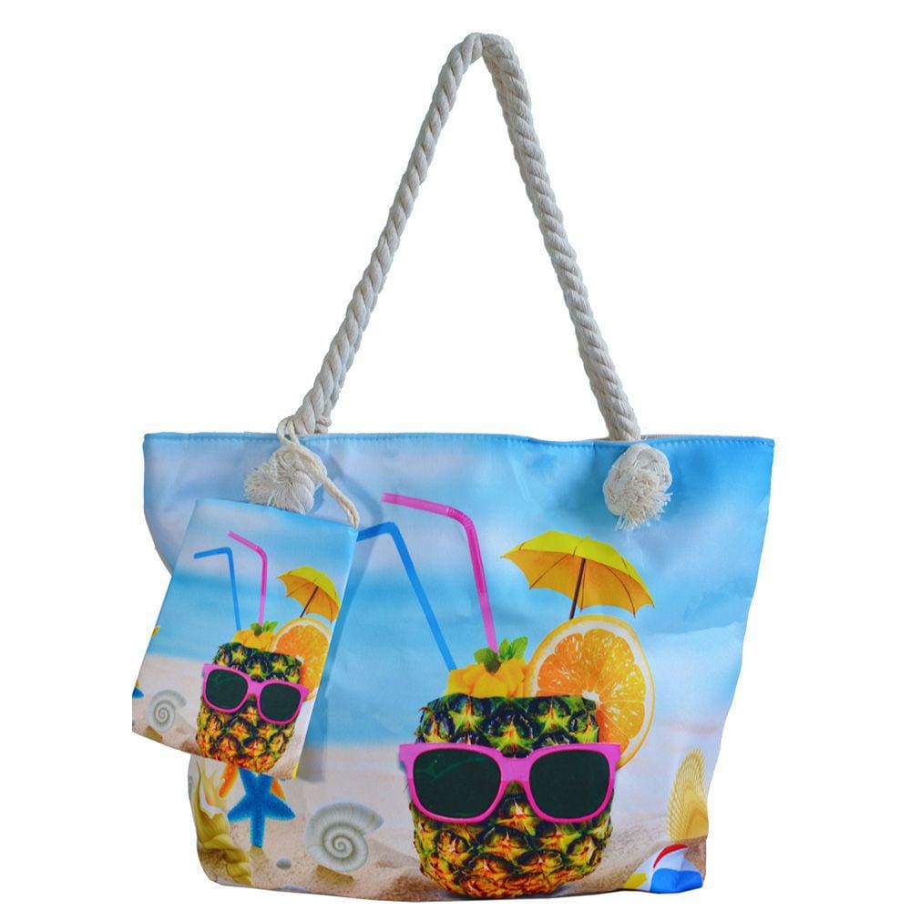 Bolsa de Praia Drink Abacaxi