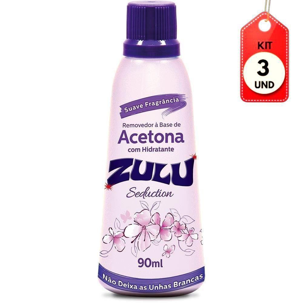 Kit C/03 Zulu Seduction Removedor De Esmaltes 90ml