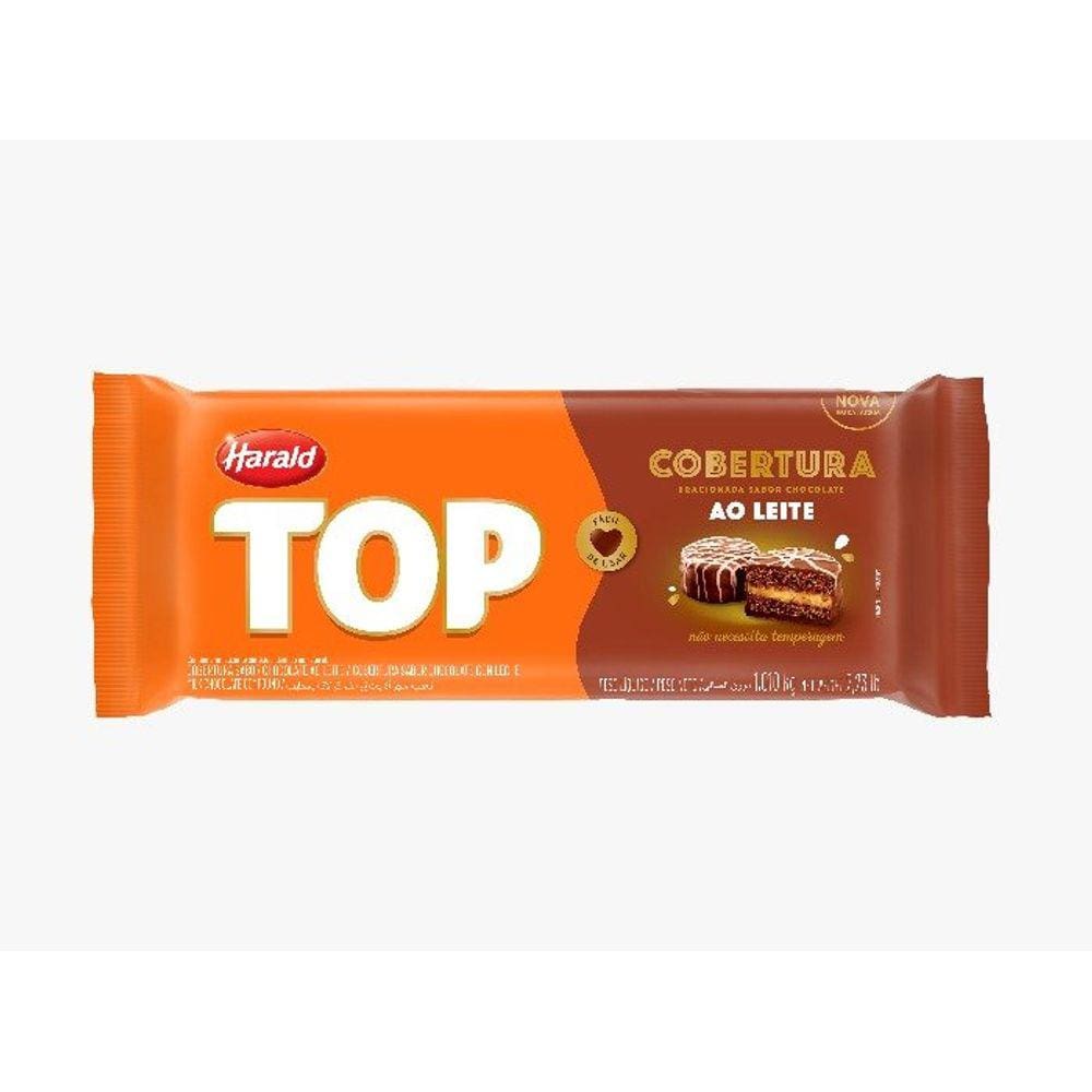 Chocolate  Top Ao Leite 1,01kg - Harald
